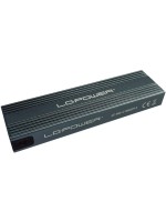 LC-Power ext. M.2 Gehäuse LC-M2-C-MULTI-3, anthrazit, USB Type-C, for M.2 SSD, NVME/S3