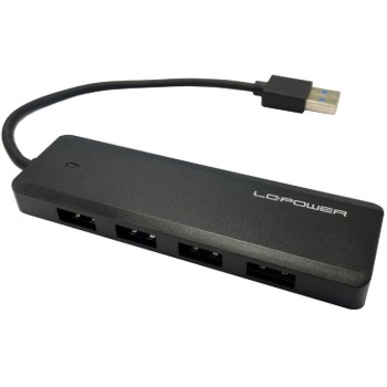 LC Power LC-HUB-U3-4-V2, 4x USB3.0 Hub, black , 4x USB3.0 LC Power LC-HUB-U3-4-V2, 4x USB3.0 Hub, black , 4x USB3.0