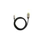 LC-Power, USB-C/DP cable, 2m, 4K 60 Hz, 2K 120 Hz, black 