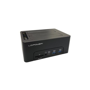LC-Power LC-DOCK-C-MULTI-HUB, USB 3.2, schwarz, USB-HUB