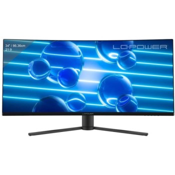 LC-Power LC-M34-UWQHD-180-C, 3440x1440, 1ms, 350cd, 2x DP, 2x HDMI, 180 LC-Power LC-M34-UWQHD-180-C, 3440x1440, 1ms, 350cd, 2x DP, 2x HDMI, 180
