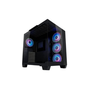 Lc-Power Midi Tower LC-809B-ON, black , 1x 2,5 + 3x 3,5 intern Lc-Power Midi Tower LC-809B-ON, black , 1x 2,5 + 3x 3,5 intern