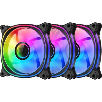LC-Power Ventilateur PC LC-CF-120-ARGB-KIT-R-B LC-Power Ventilateur PC LC-CF-120-ARGB-KIT-R-B