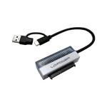 LC Power LC-ADA-USB-SATA-25 USB-Adapter, with bis for 5 Gb/s (USB 3.2 Gen 1×1)