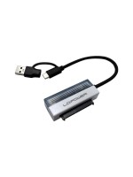 LC Power LC-ADA-USB-SATA-25 USB-Adapter, with bis for 5 Gb/s (USB 3.2 Gen 1×1)