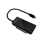 LC Power LC-ADA-USB-SATA-NVME USB-Adapter, Adapter for SATA- & NVMe-SSDs/HDDs