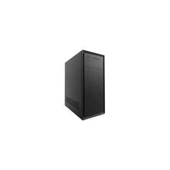 Lc-Power Midi Tower LC-7042B-ON, Schwarz, 1x 2,52, 2x 3,5, 1x 5.25