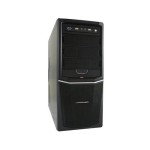 Lc-Power Midi Tower LC-924B-ON, 3x 5.25 ext., 4x 3.5 intern