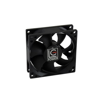 Gehäuselüfter LC-Power LC-CF-80, 80x80x25mm, 12V, max. 25.1 dBA