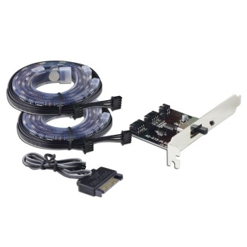 LC Power LED PC-Beleuchtung, 10 Farben, 12V, Länge 30cm, 18 LED, 10 Farben LC Power LED PC-Beleuchtung, 10 Farben, 12V, Länge 30cm, 18 LED, 10 Farben