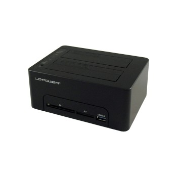 LC-Power LC-DOCK-U3-CR, SATA HDD Dock., USB 3.0, schwarz, USB-HUB
