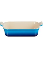 Le Creuset Plat à gratin 26 cm, Angulaire, Azur