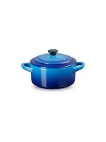 Le Creuset Plat à gratin Mini Cocette Rond, Azure