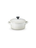 Le Creuset Plat à gratin Mini Cocette Rond, Meringue