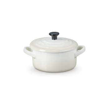 Le Creuset Plat à gratin Mini Cocette Rond, Meringue