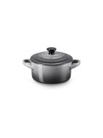 Le Creuset Plat à gratin Mini Cocette Rond, Gris foncé