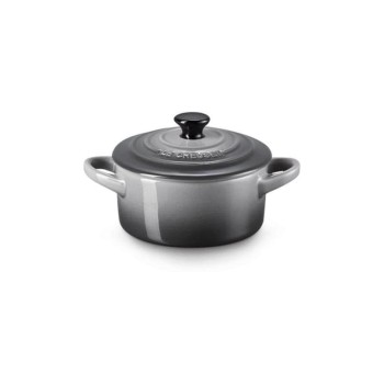Le Creuset Plat à gratin Mini Cocette Rond, Gris foncé
