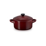 Le Creuset Plat à gratin Mini Cocette Rond, Garnet