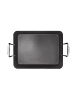 Le Creuset Plat à gratin ALU-BRATREINE Angulaire, Noir