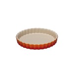 Le Creuset Moule à tarte 28 cm, Rouge four
