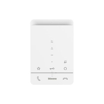 Legrand Bticino Audio-Hausstation, Classe 100, A16E, 2-Draht, weiss Legrand Bticino Audio-Hausstation, Classe 100, A16E, 2-Draht, weiss