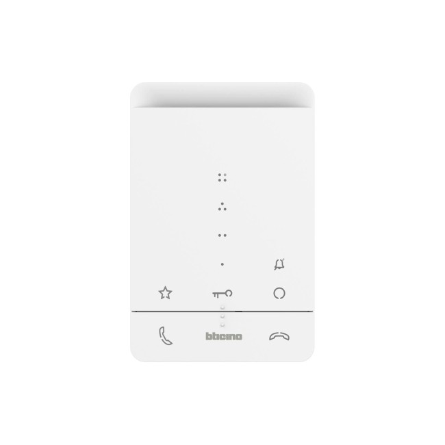 Legrand Bticino Audio-Hausstation, Classe 100, A16E, 2-Draht, weiss Legrand Bticino Audio-Hausstation, Classe 100, A16E, 2-Draht, weiss