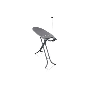 Leifheit Bügeltisch Airboard Black Edition, Grösse M, Höhenverstellbar 78-98cm