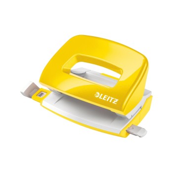 Leitz WOW Kleiner Locher NeXXt, yellow metallic, 10 Blatt, Metall Leitz WOW Kleiner Locher NeXXt, yellow metallic, 10 Blatt, Metall
