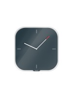 Leitz Cosy Wanduhr aus Glas, grey