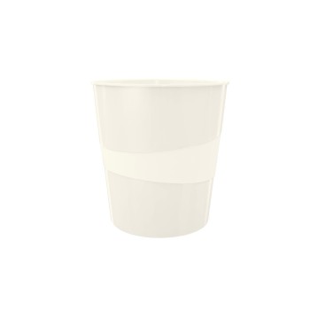 Leitz Papierkorb WOW, perlweiss Leitz Papierkorb WOW, perlweiss