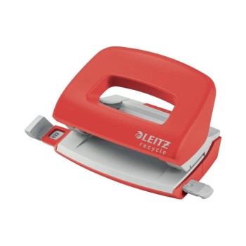 Leitz Perforatrice NeXXt Recycle Mini 10 Page(s), Rouge Leitz Perforatrice NeXXt Recycle Mini 10 Page(s), Rouge