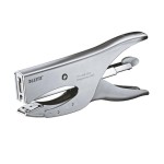 Leitz Pince-agrafeuse avec mécanisme de chargement par l'arrière, argent, 40 feuilles