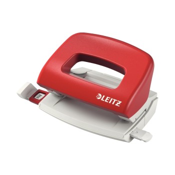 Leitz New NeXXt Mini-Locher, red, 10 Blatt