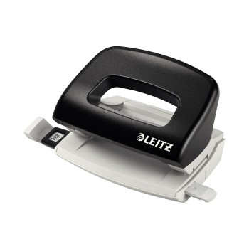 Leitz New NeXXt Mini-Locher, black , 10 Blatt