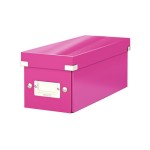 Leitz Boîte de rangement 30 pochettes pour CD, rose