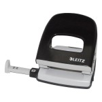 Leitz Locher Nexxt, 30 Blatt (80 g/m² Papier), Schwarz