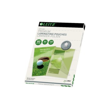 Leitz iLAM UDT Heisslaminierfolien A4, 80 mic, 100 Stück Leitz iLAM UDT Heisslaminierfolien A4, 80 mic, 100 Stück