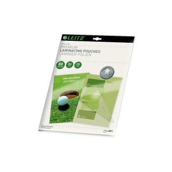 Leitz iLAM UDT Heisslaminierfolien A4, 80 mic, 25 Stück Leitz iLAM UDT Heisslaminierfolien A4, 80 mic, 25 Stück