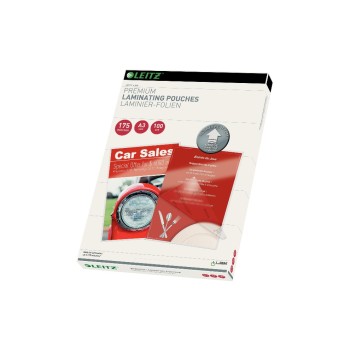 Leitz iLAM UDT Heisslaminierfolien A3, 175 mic, 100 Stück Leitz iLAM UDT Heisslaminierfolien A3, 175 mic, 100 Stück