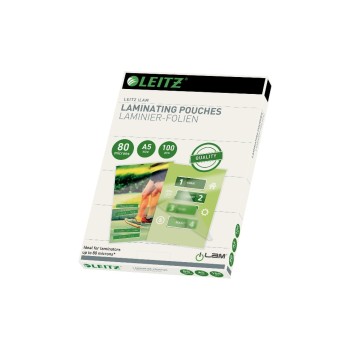 Leitz Heisslaminierfolien A5, 80 mic, 100 Stück Leitz Heisslaminierfolien A5, 80 mic, 100 Stück