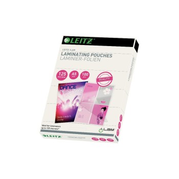 Leitz Heisslaminierfolien A5, 125 mic, 100 Stück Leitz Heisslaminierfolien A5, 125 mic, 100 Stück
