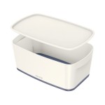 Leitz Boîte de rangement MyBox Petit blanc/gris