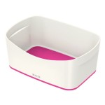 Leitz MyBox Aufbewahrungsschale, weiss/pink