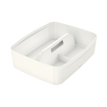 Leitz MyBox Organiser Gross mit Griff, weiss , Aufbewahrungsbox