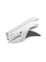 Leitz WOW Heftzange, perlweiss, 30 Blatt, Metall, Blister