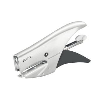 Leitz WOW Heftzange, perlweiss, 30 Blatt, Metall, Blister Leitz WOW Heftzange, perlweiss, 30 Blatt, Metall, Blister