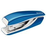 Leitz WOW Mini-Heftgerät NeXXt, blau metallic, 10 Blatt, Metall