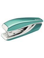 Leitz WOW Mini-Heftgerät NeXXt, eisblue metallic, 10 Blatt, Metall