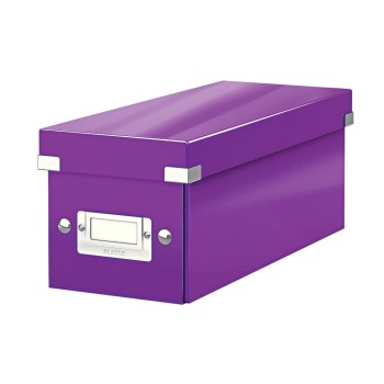 Leitz Click&Store CD-Aufbewahrungsbox, violett