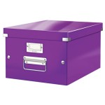 Leitz Boîte de rangement Click & Store A4 Violet
